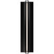 Strait LED 22 inch Black Outdoor Wall Lighting in 2700K