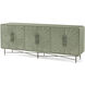 Essence 90.25 inch Media Cabinet, Wooden, 6-Door