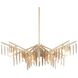 Gia 12 Light 40 inch Champagne Chandelier Ceiling Light
