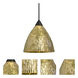 Eve 1 Light Black Cord Pendant Ceiling Light