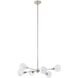 Helena 6 Light 32 inch Polished Nickel Chandelier Ceiling Light