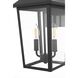 Riggs 2 Light 18 inch Black Outdoor Wall Sconce