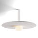 Combi LED 20 inch Matte White Pendant Ceiling Light, Suspension / Flush Mount 2-in-1
