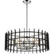 Haake 6 Light 24 inch Chrome Pendant Ceiling Light