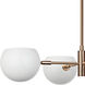 Orb 4 Light 25.38 inch Matte White Pendant Ceiling Light