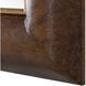 Donovan 43.25 X 31.75 inch Antique Walnut and Antique Gold and Burl Wood Mirror