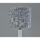 Ambrose 18.75 inch 60 watt White Table Lamp Portable Light