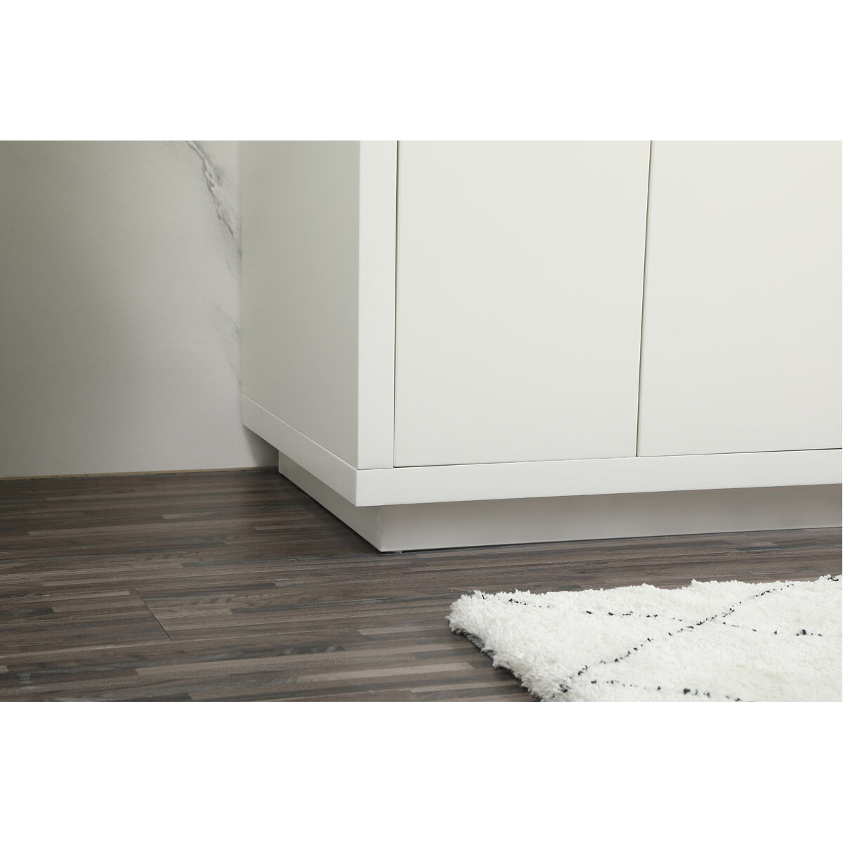 Blake 60 X 22 X 34 inch White Vanity Sink Set