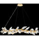 Foret Pendant Ceiling Light in Gold