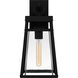 Godfrey 1 Light 17 inch Matte Black Outdoor Wall Lantern