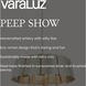 Peep Show 1 Light 10 inch Sunwashed Silver and Brushed Sienna Wall Sconce Wall Light