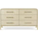 Judith Leiber Couture Martini Dresser, Wooden, 6-Drawer