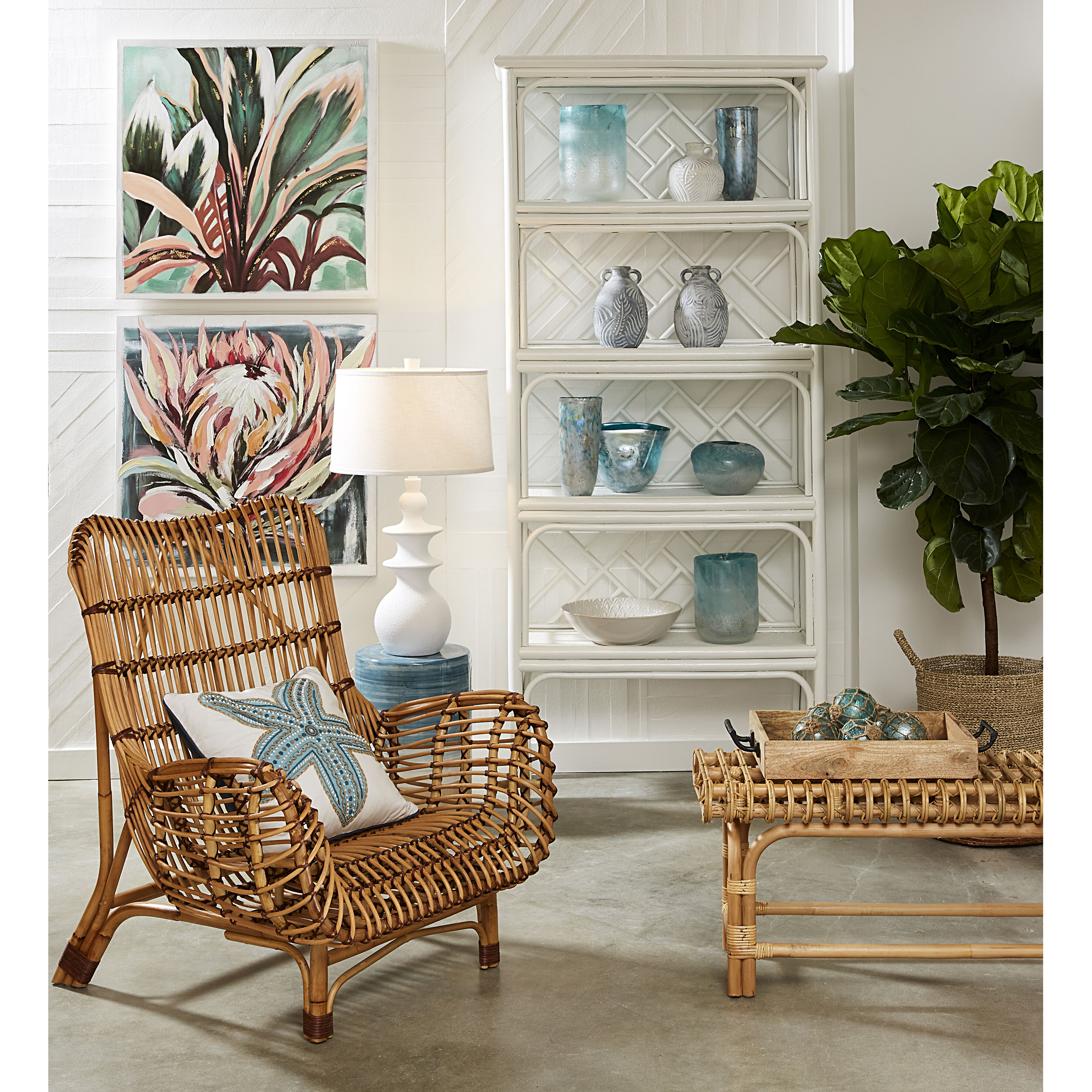 Rendra Natural Bench