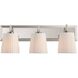 Yep Brilia 3 Light 24 inch Polished Nickel Vanity Light Wall Light