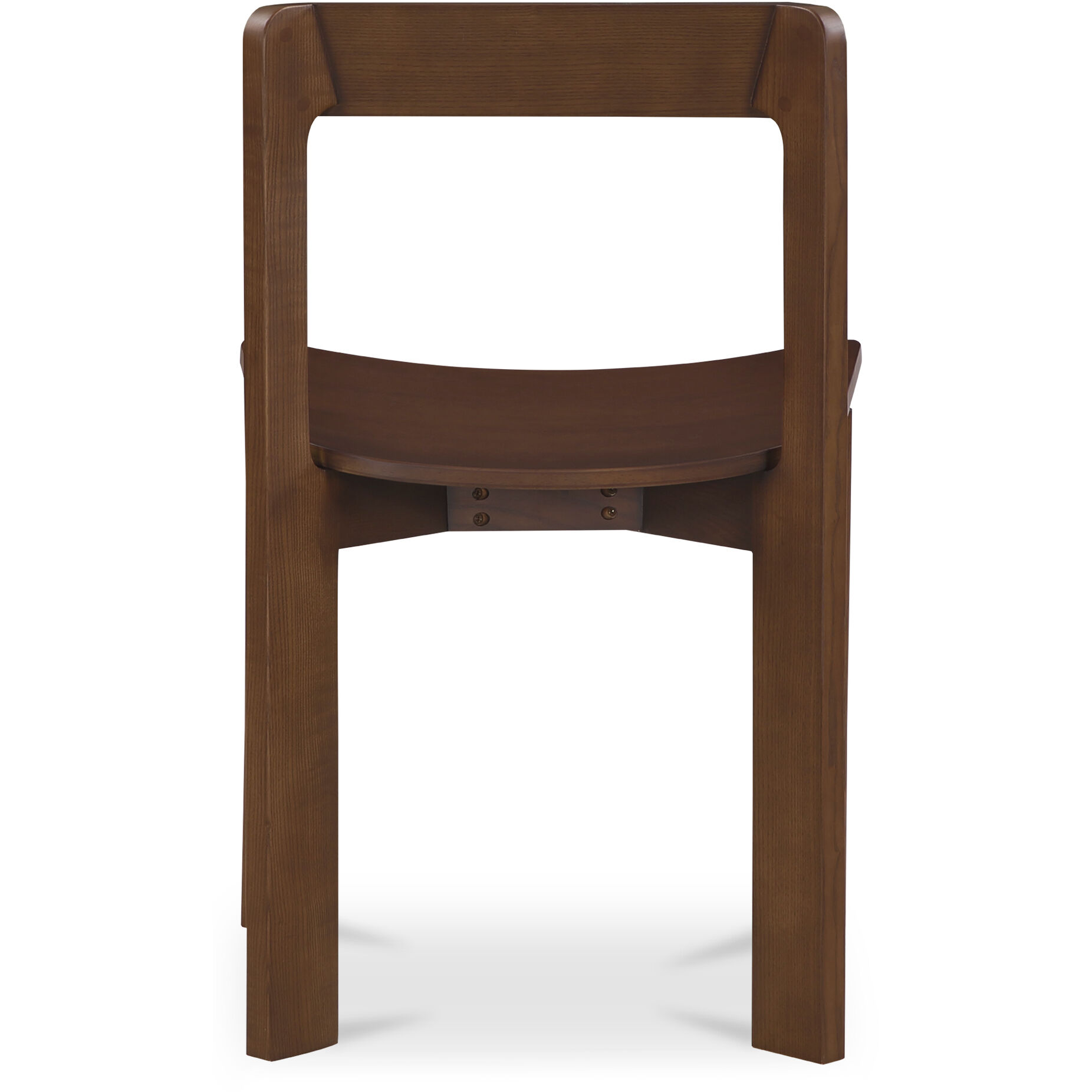 Daifuku Dark Brown Dining Chair, Set of Two