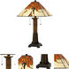 Tiffany 23 inch 60.00 watt Tiffany Table Lamp Portable Light