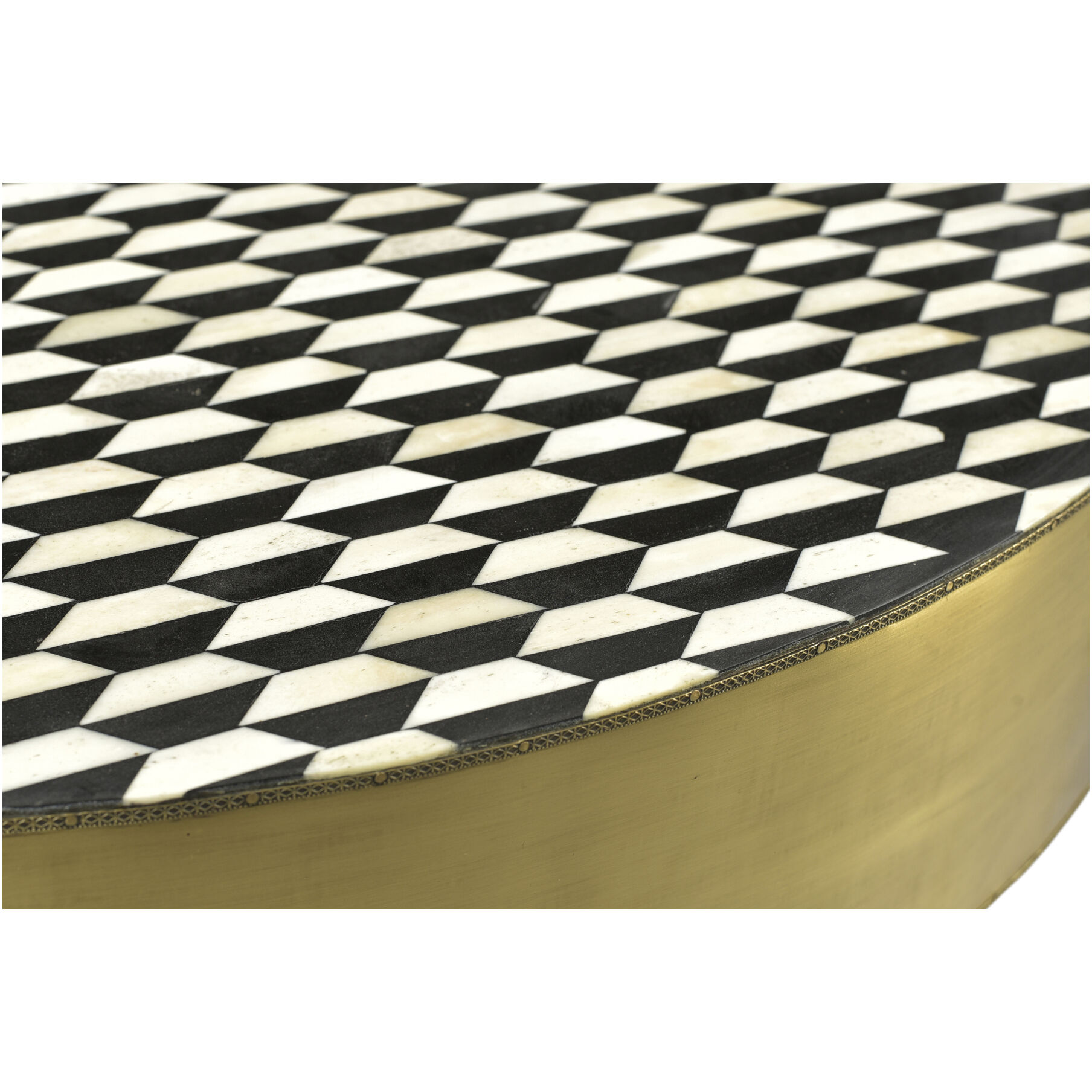 Optic 32 X 32 inch Yellow Coffee Table