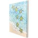 Swimming Turtles Blue and Beige and Green and Multi Canvas, Propac