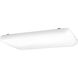 Linear Cloud LED 10.25 inch White Linear Flush Mount Ceiling Light