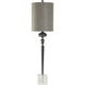 Brasada 45 inch 150.00 watt Black Nickel Table Lamp Portable Light