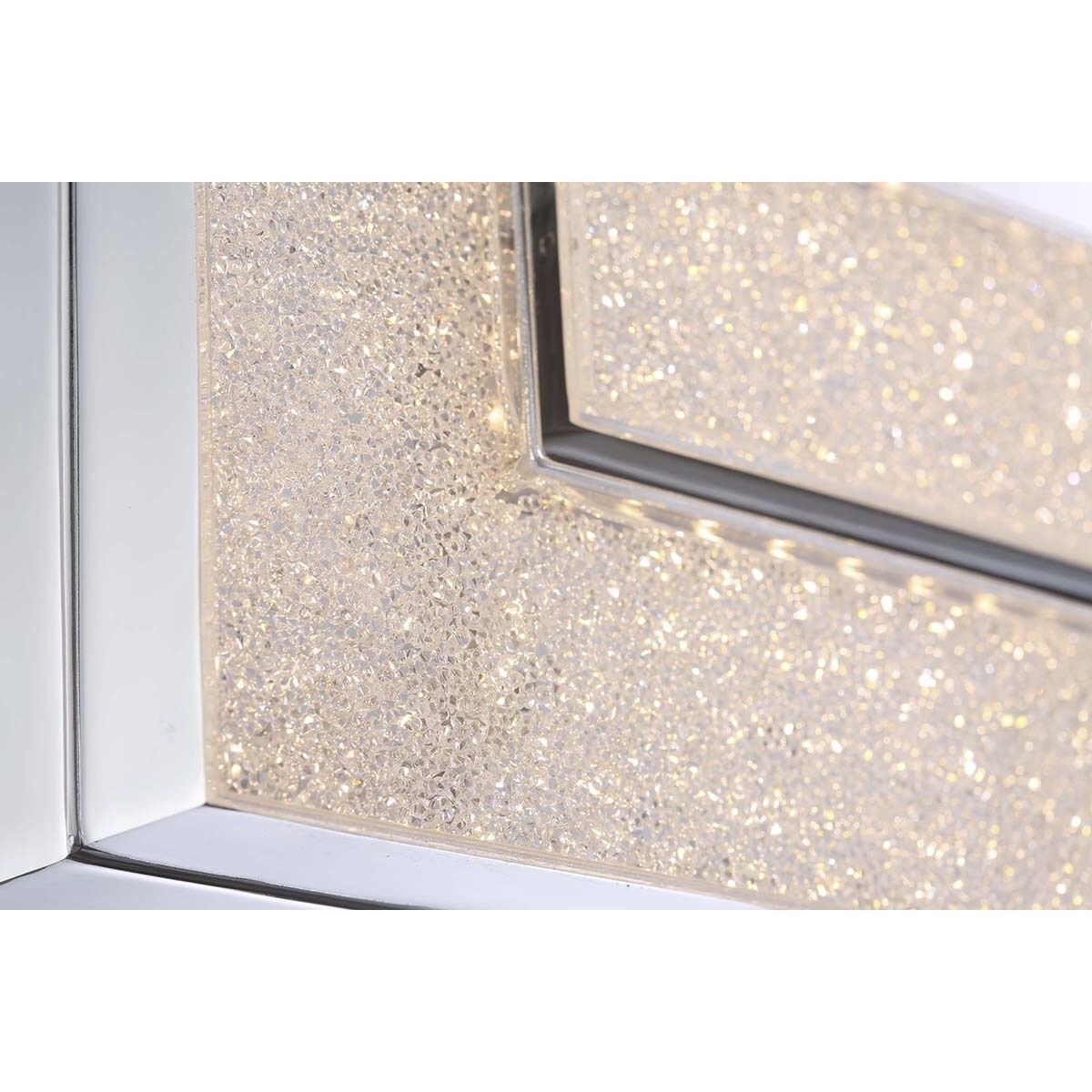 Santi LED 2 inch Chrome Chandelier Ceiling Light, Small