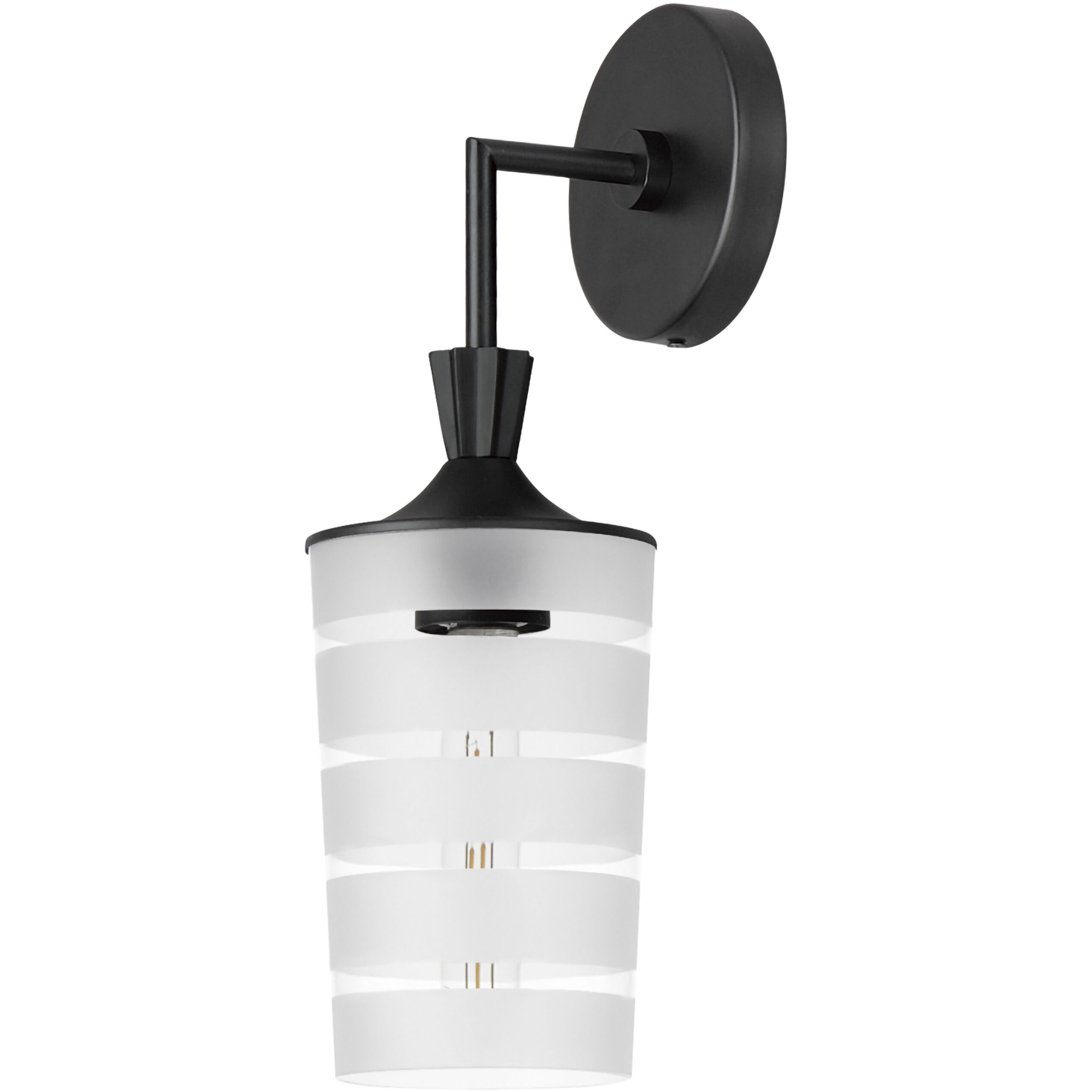 Copacabana 1 Light 16 inch Black Outdoor Wall Mount
