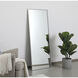 Monet 60 X 24 inch Silver Wall Mirror