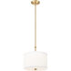 Linden Pendant Ceiling Light in Modern Gold
