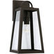 Leighton 1 Light 16 inch Oiled Bronze Outdoor Wall Lantern in Incandescent