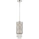 Masura 1 Light 7 inch Polished Nickel Pendant Ceiling Light