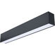 Momentum LED 2.36 inch Black Linear Strip Ceiling Light