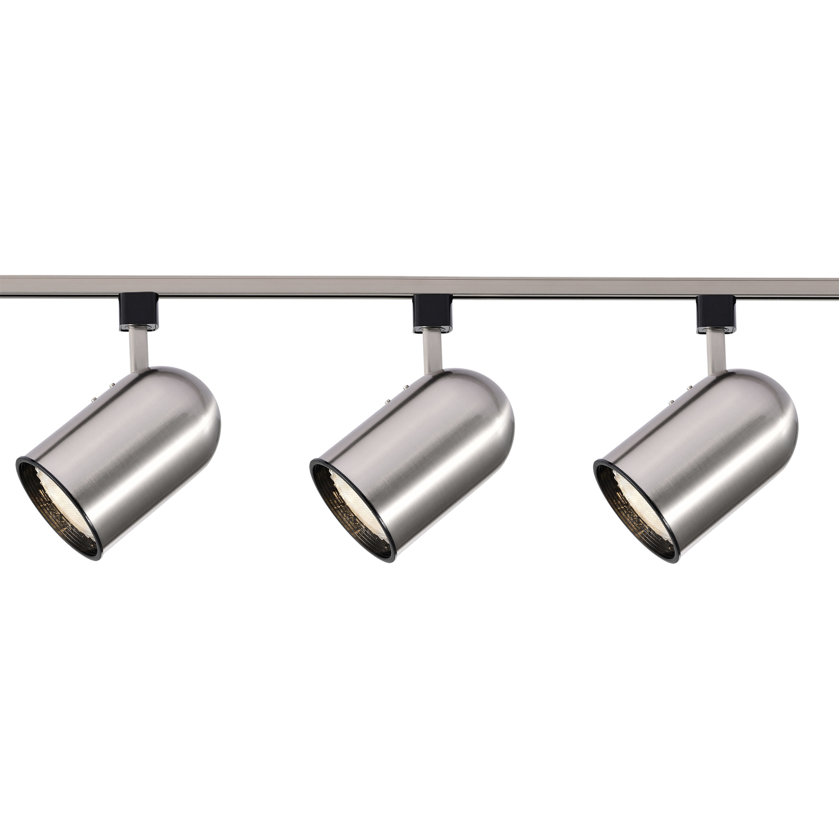Brentwood 3 Light 120V Brushed Nickel Track Lighting Ceiling Light