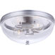 Sivo 2 Light 13 inch Satin Aluminum Outdoor Flushmount