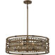 Treviso 5 Light 25.75 inch Grapevine Pendant Ceiling Light