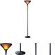 Signature 71 inch 150 watt Rust Torchiere Portable Light