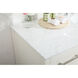 Irene 60 X 22 X 34 inch White Vanity Sink Set