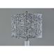 Ambrose 27 inch 100 watt White Table Lamp Portable Light, Large