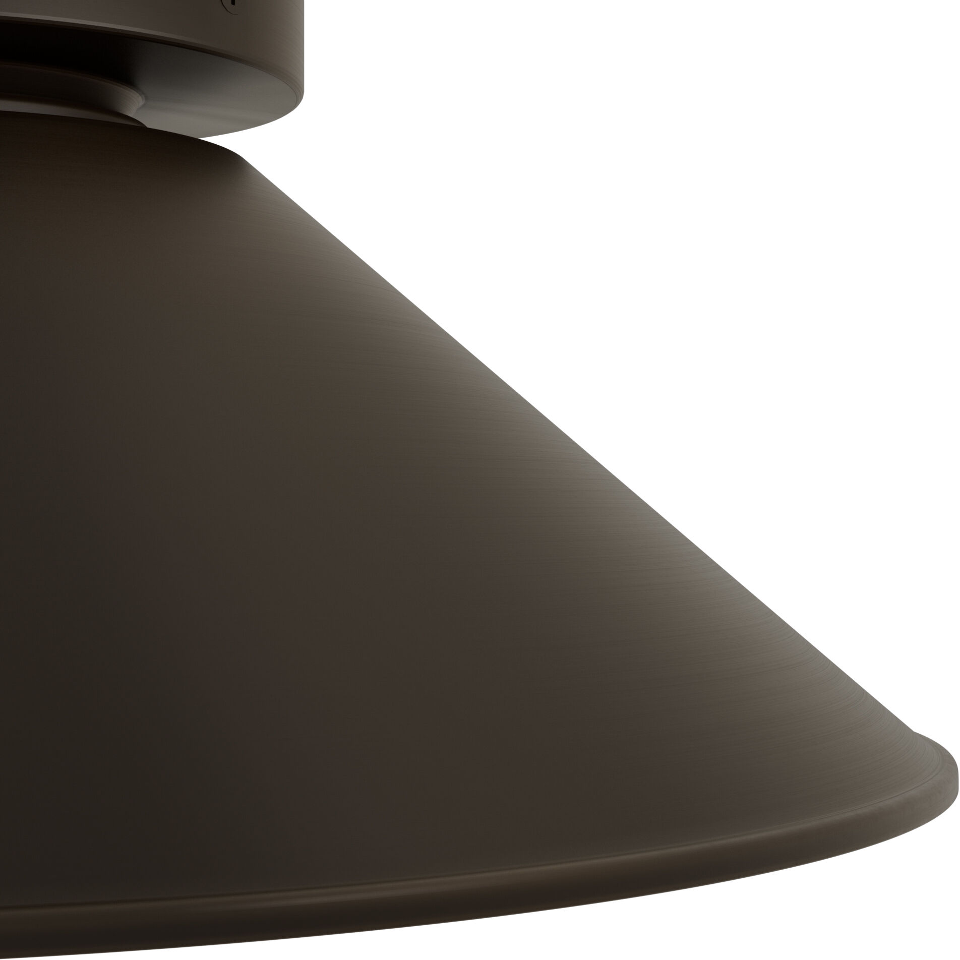 Skyflow 1 Light 14 inch Matte Bronze Outdoor Flush Mount, Medium