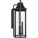 Sean Lavin Wellsworth 3 Light 22.5 inch Textured Black Outdoor Wall Lantern