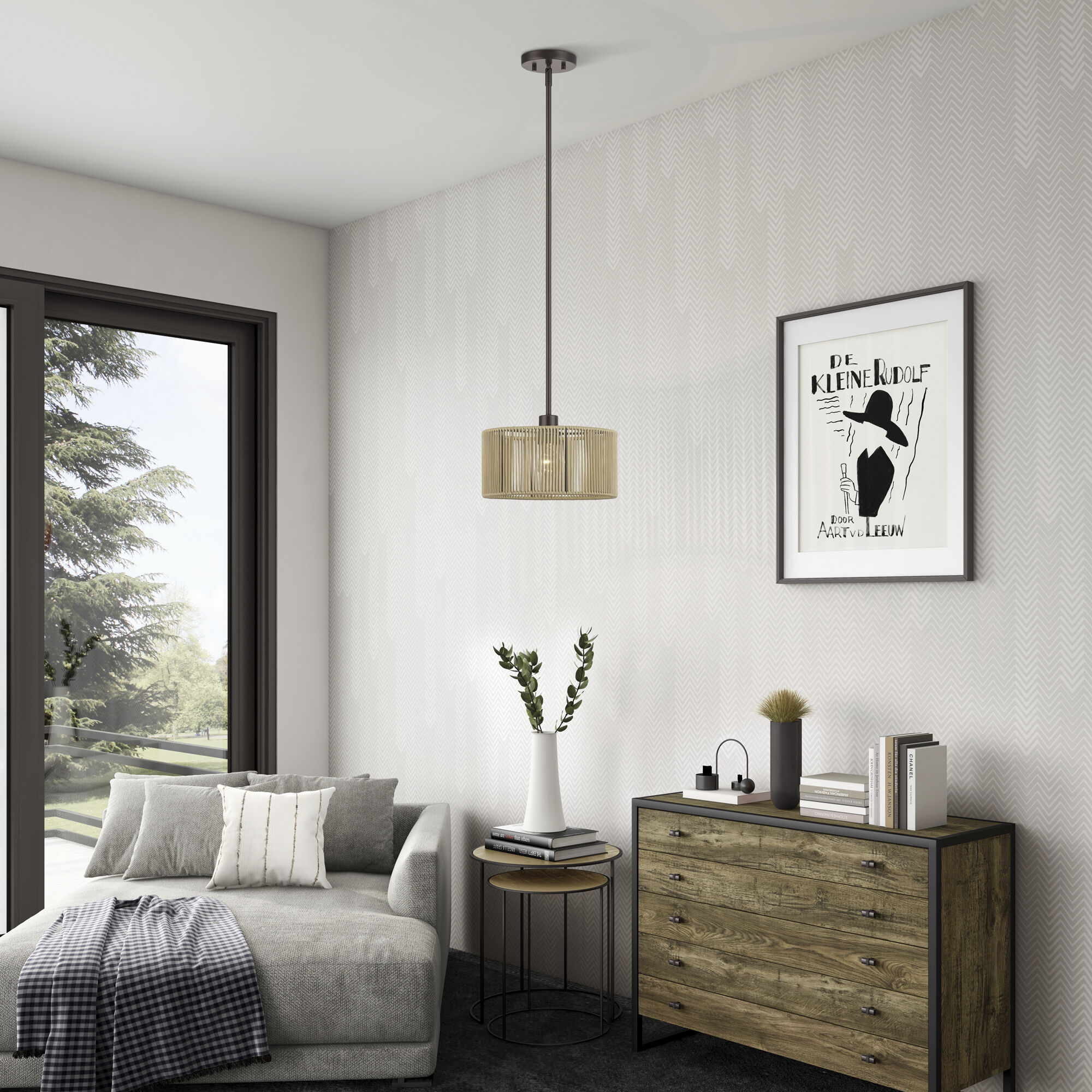 Acordia 1 Light 12 inch English Bronze Pendant Ceiling Light