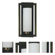 Theorem 1 Light 5 inch Mahogany Bronze Sconce Wall Light