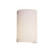Fusion Outdoor Wall Sconce in Polished Chrome, Incandescent, Opal Fusion