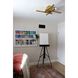 Dona LED 32 inch Aged Brass Flush Mount Ceiling Light