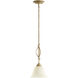 Spencer 1 Light 7.5 inch Mystic Silver Pendant Ceiling Light