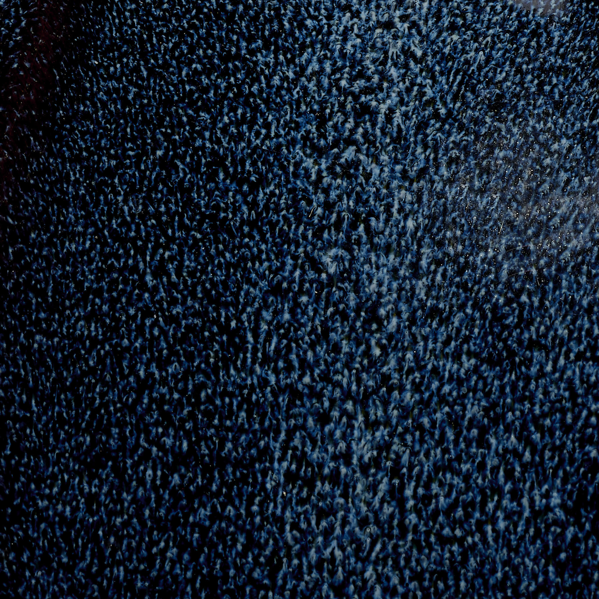 Hershey 20 inch 150.00 watt Reactive Deep Blue Glaze Table Lamp Portable Light