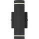 Supotto LED 10 inch Sand Coal Outdoor Wall Mount