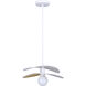 Elodie 1 Light 13.75 inch Pendant Ceiling Light in Matte White