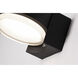 Elm LED 4.25 inch Black Outdoor Sconce