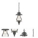 Blue Ridge 1 Light 8 inch Matte Black Exterior Hanging Lantern