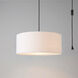 Stretch 1 Light 18 inch Weathered Brass Pendant Swag Kit Ceiling Light